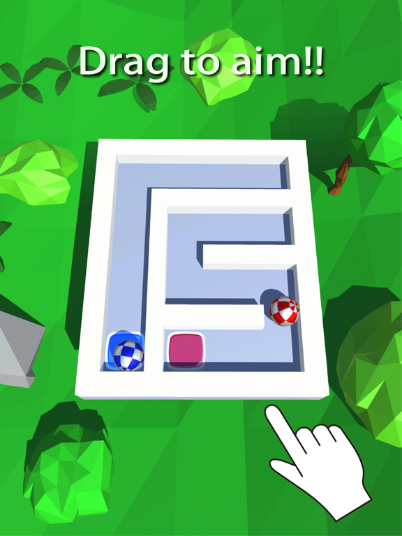 Screenshot #4 pour TwoBalls - Swipe Ball Game