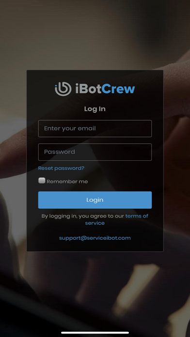 iBot Crew app screenshot