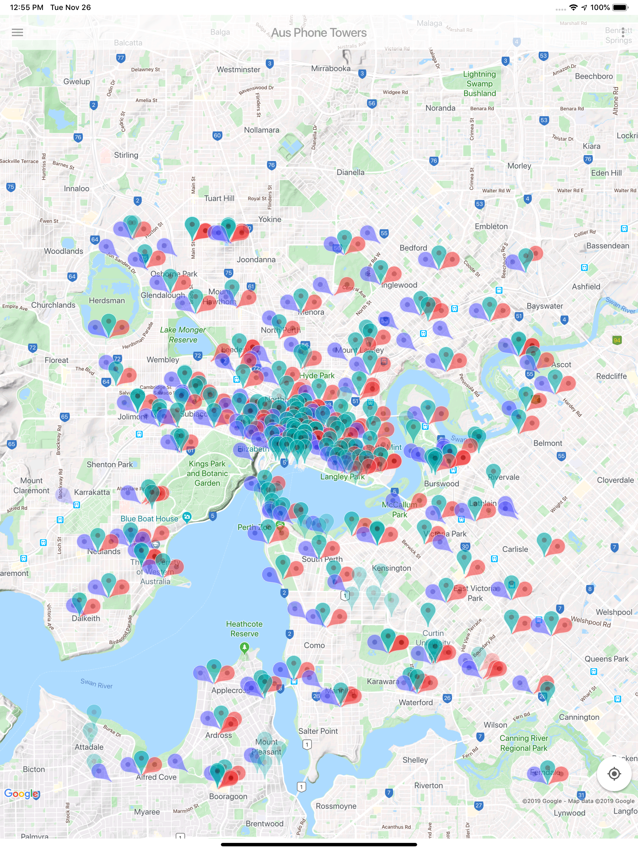 Aus Phone Towers (3G,4G,5G) screenshot 5