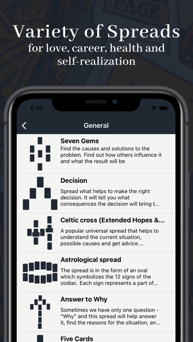 Tarot Divination and Runes Screenshot