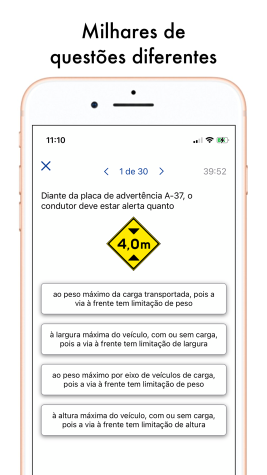 #2. Simulado Detran Simulados CNH (iOS) 由: Aplicativos Legais