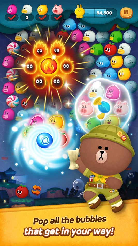 #2. LINE Bubble 2 (iOS) 由: LINE Corporation