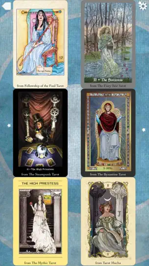 Capture d'écran de Fool’s Dog Tarot & Divination sur iPhone 2