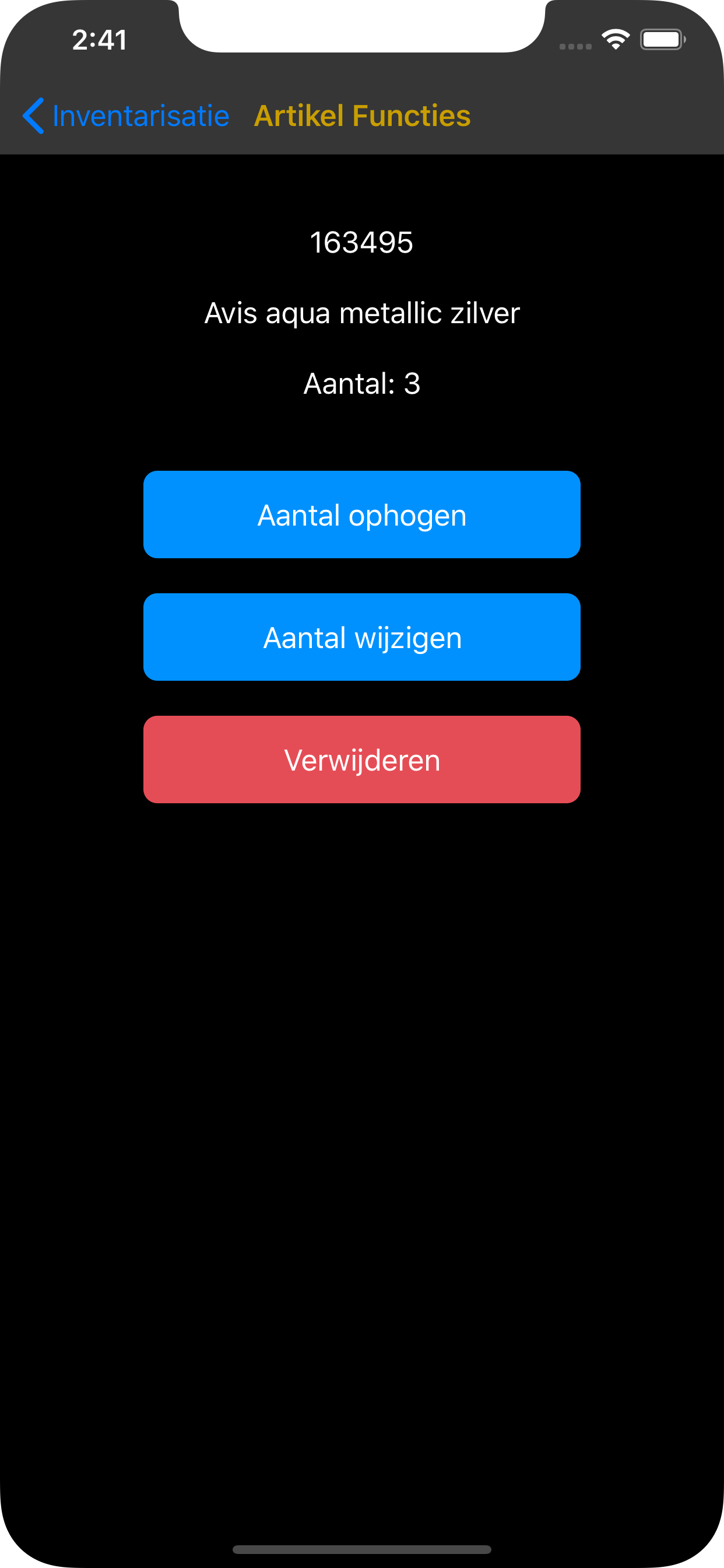Promesse Scanning App screenshot 3