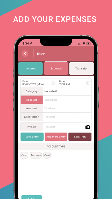Wallet: Income Expense Tracker Screenshot