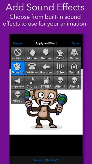 Captura de pantalla de Fun Animations - MMS Texting en iPhone 9
