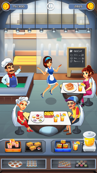 Cafe Story - Kitchen Frenz‪y Screenshot