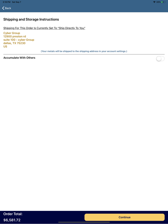 FizTrade iPad screenshot 5 - Business app