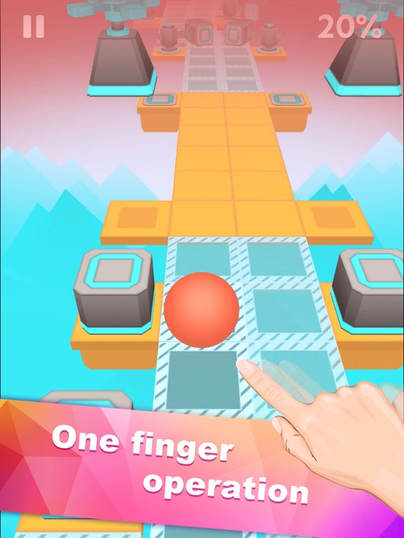 Screenshot #3 for Rolling Sky