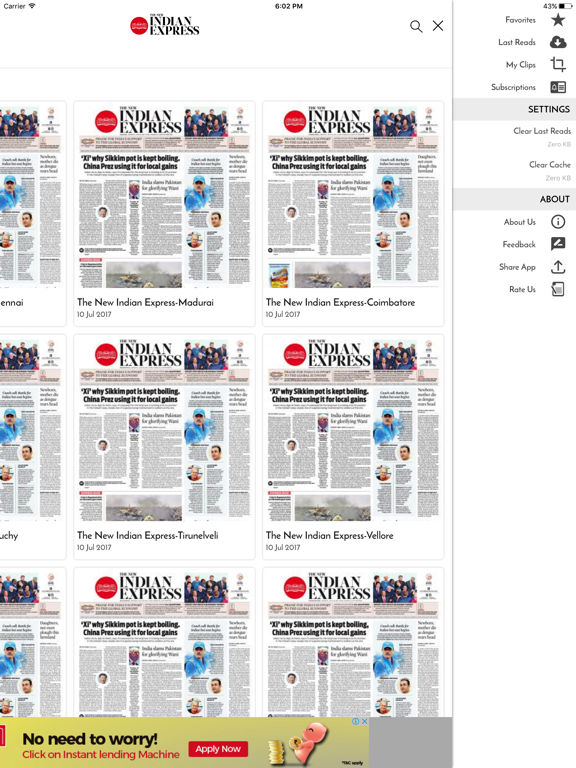 Screenshot #5 pour The New Indian Express Epaper