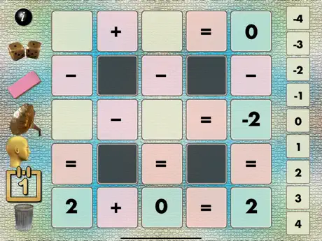 Cross Math Puzzles