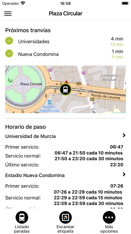 TDM App Tranvía de Murcia screenshot-3