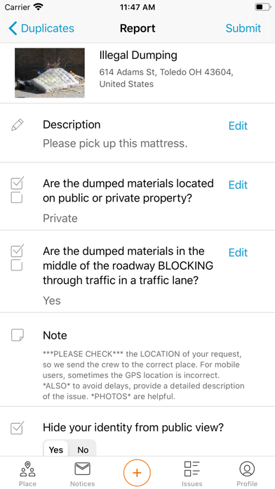Engage Toledo iPhone screenshot 4 - Utilities app
