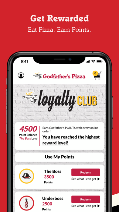 Godfather's Pizza Screenshot