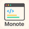 Monote: テキストエディタ ・ コーディング