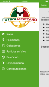 Mexican Soccer Live screenshot