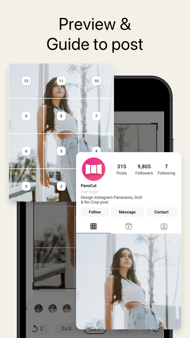 PanoCut: Panorama Scroll Maker iPhone screenshot 5 - Photo & Video app