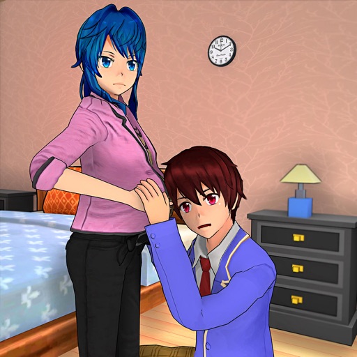 Preggo Anime Mother Life Sim! icon