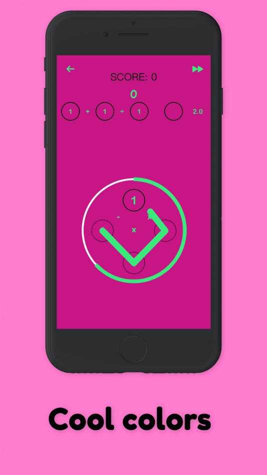 #5. Math Flash Cards Game (iOS) โดย: Peter Minwegen