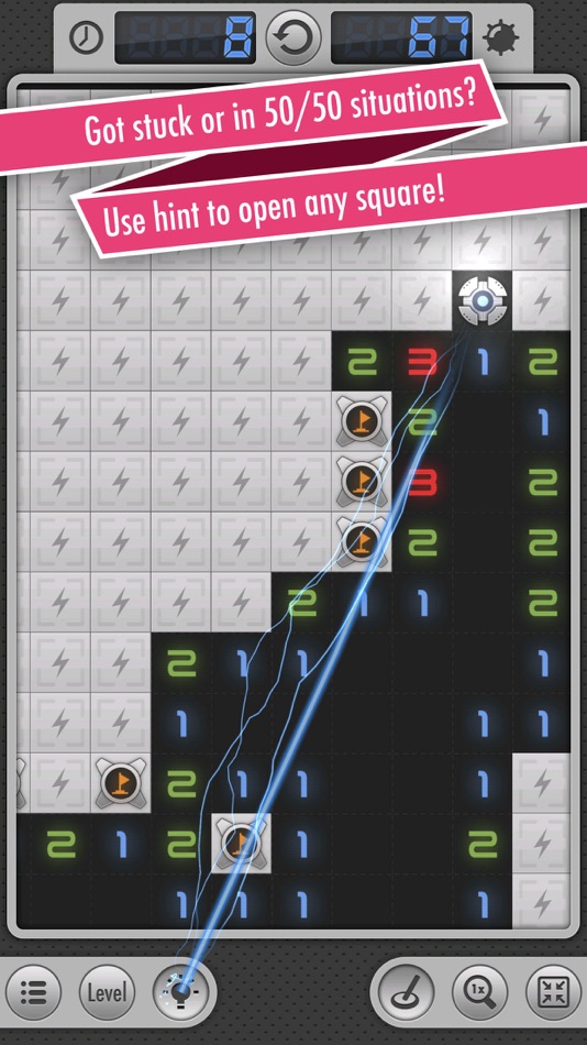 #3. Minesweeper X: Classic Reboot (iOS) 来自: CONG TY TNHH SKYPAW