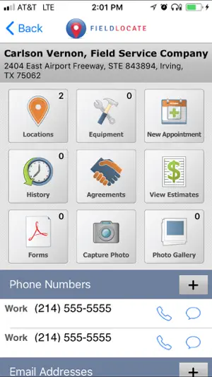 FIELDLOCATE screenshot 3