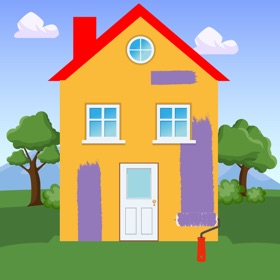 Paint Home - Wall Painter Game