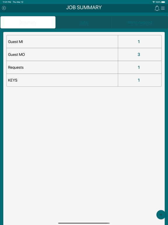 Guest Experience Manager iPad screenshot