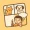 Create comics from your daily memories and stories featuring your family, friends, or pets with Pawmics