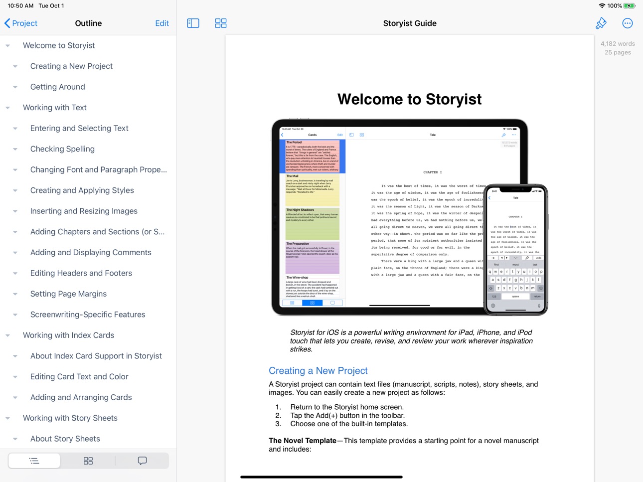 iPad screenshot