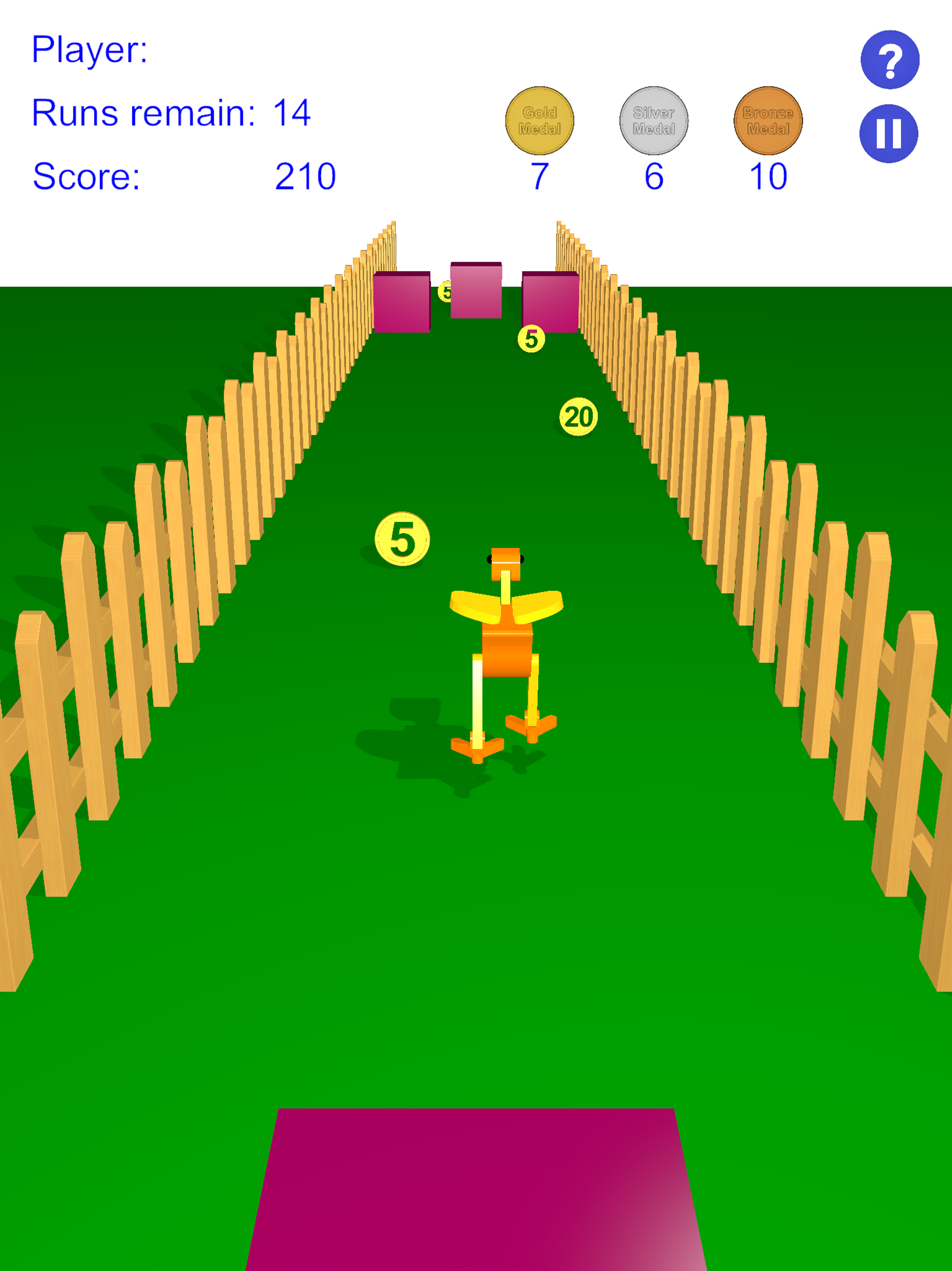 Running Chicken Lite screenshot 10