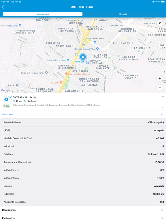 Ontrack Systems Ghost app screenshot 3