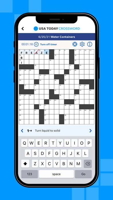 USA TODAY Games: Crossword+ Screenshot