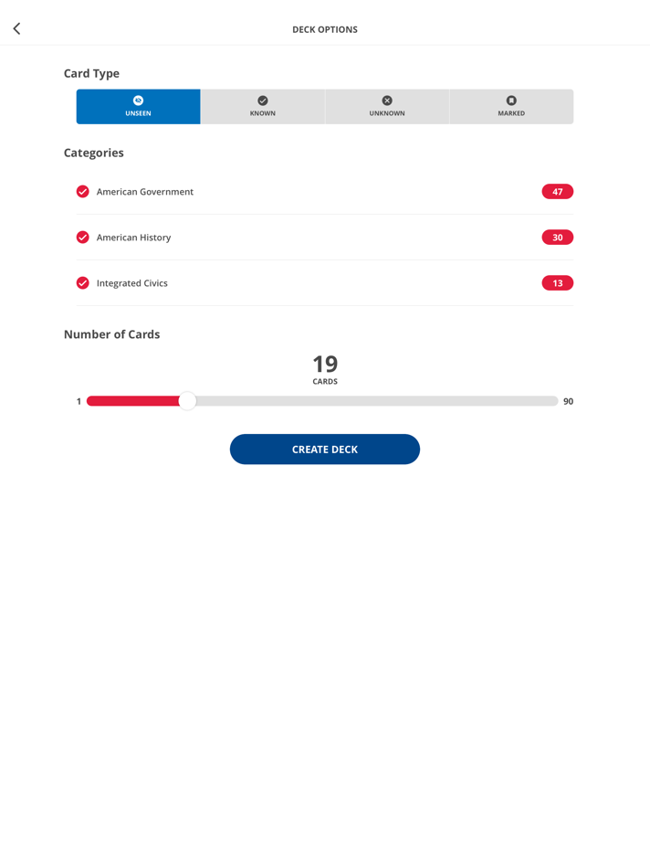 #2. US Civics Prep Flashcards (iOS) 由: Junel Corales