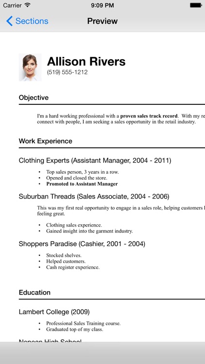 Resume Designer 3