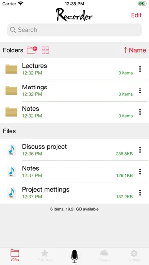 Voice Recorder & Sound Editor screenshot 2