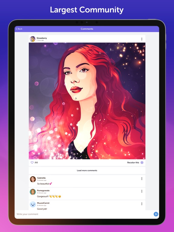 Recolor - Kleuren & Ontspannen iPad app afbeelding 4