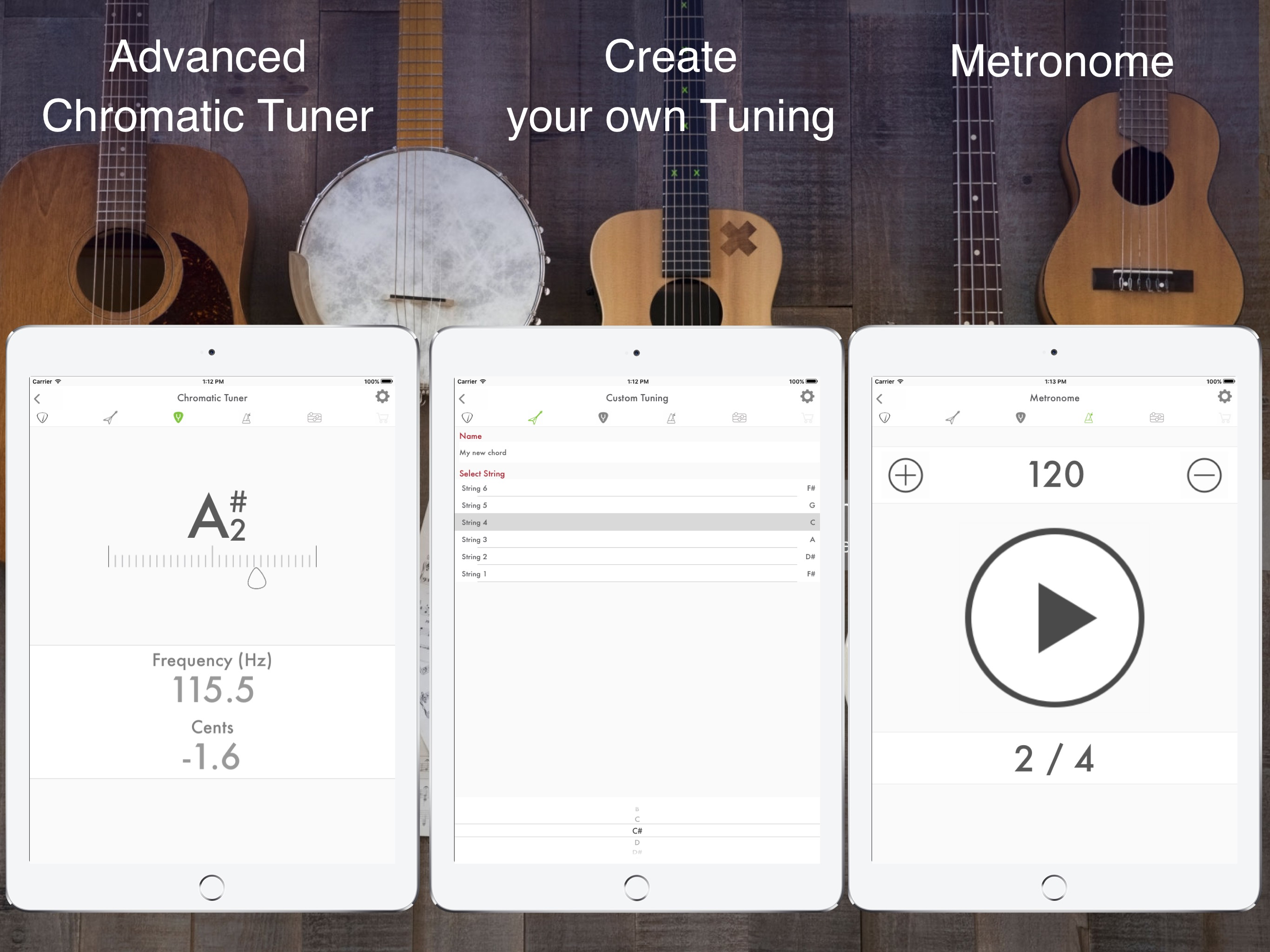 Guitar Tuner: Bass and Ukulele screenshot 10