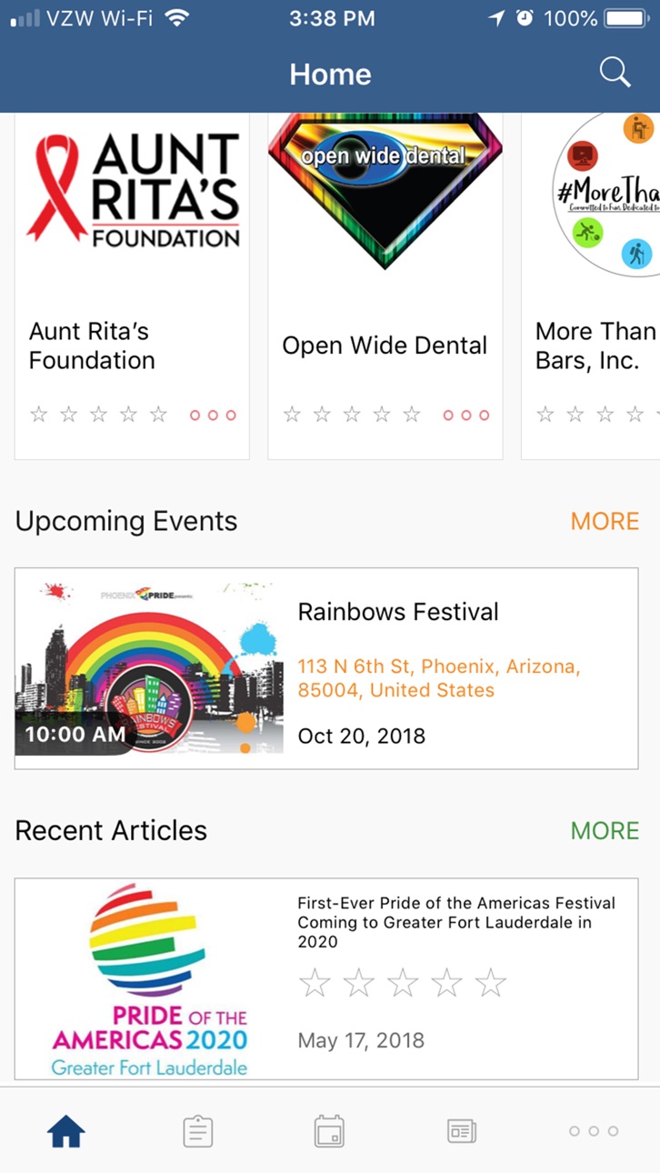 iPhone screenshot