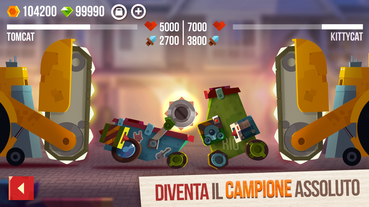 CATS: Crash Arena Turbo Stars iOS Mod IPA screenshot 5 - iOS game interface