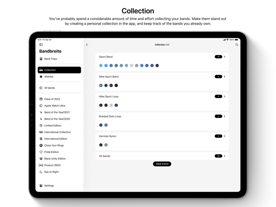 Bandbreite iPad screenshot 5 - Reference app