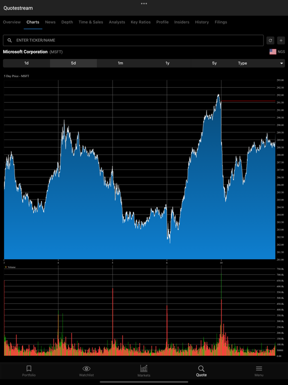 Screenshot #5 pour Quotestream Mobile