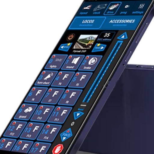 RailRunner DCC WiFi Throttle