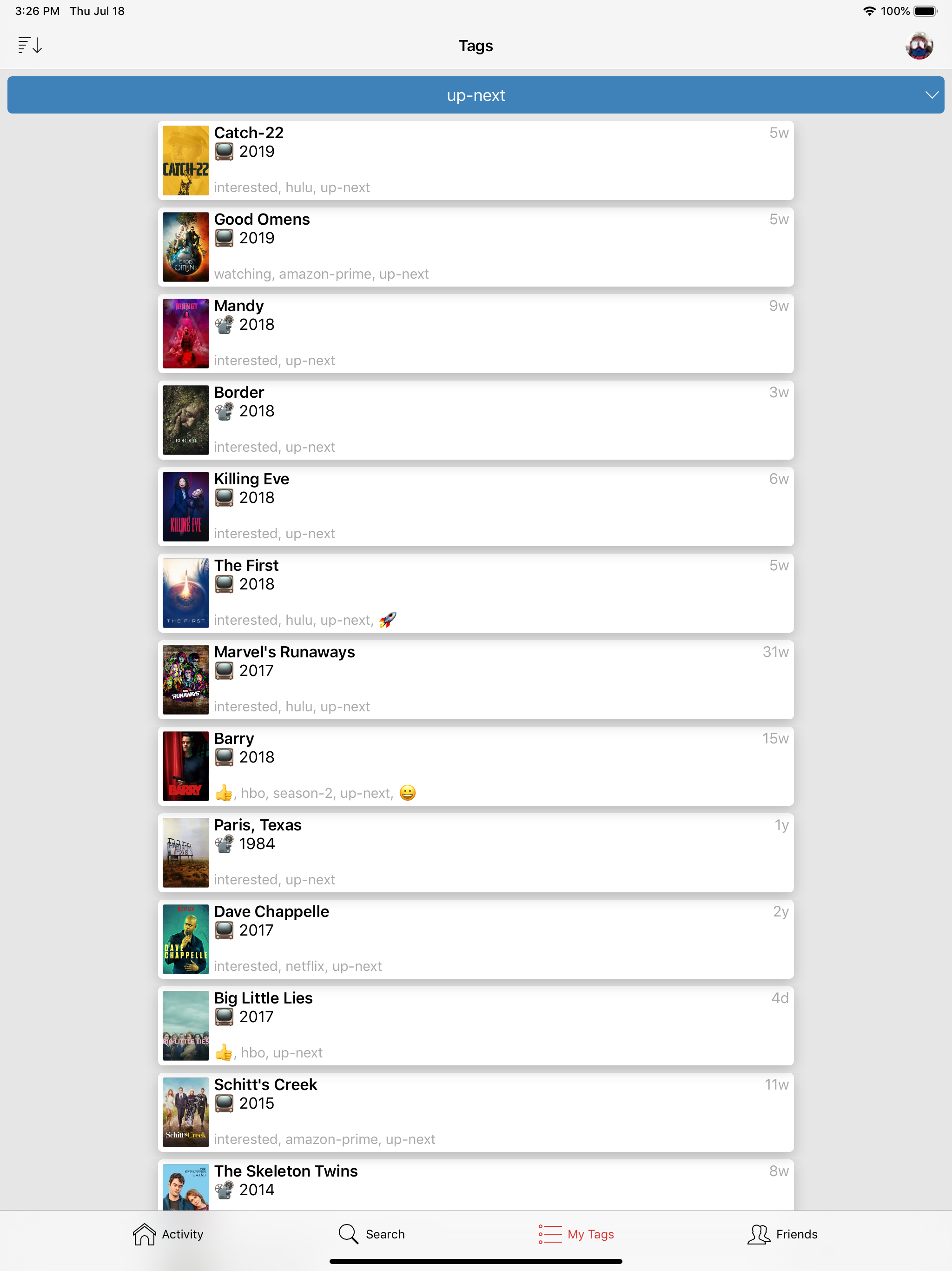 Up Next: Shows and Movies screenshot 8