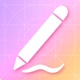 Colourful app icon - Entertainment app for iPhone