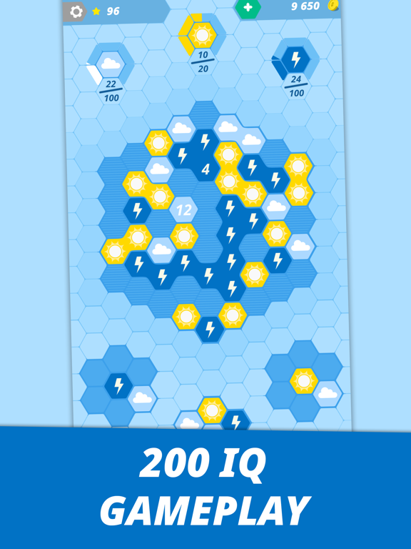 Screenshot #4 pour Hexme - Merge hexa blocks!