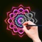 Unleash your inner artist with Doodle Glow Art, the ultimate app for creating stunning neon artworks