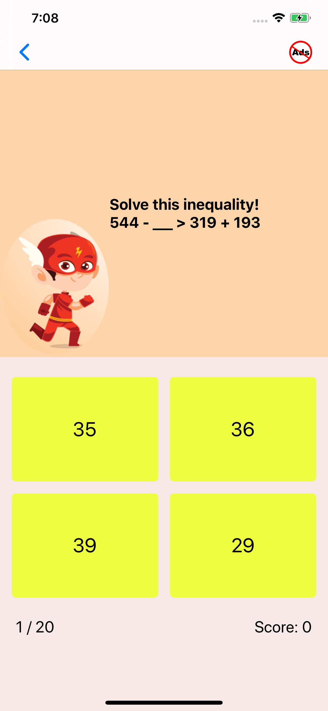 Third Grade Math Quiz
