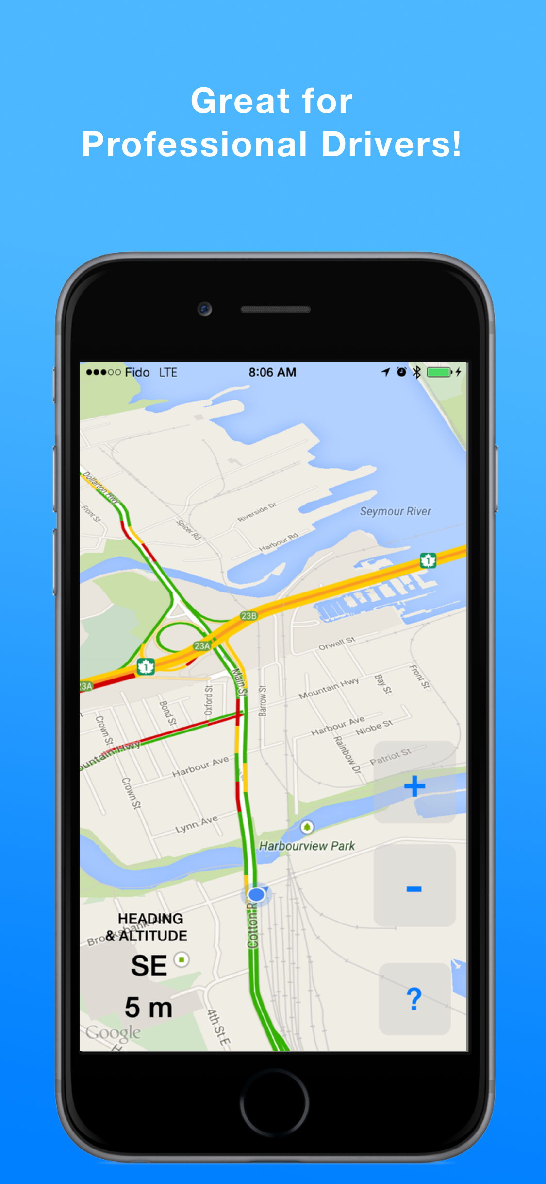 HeadsUp Drive: Traffic App screenshot 4