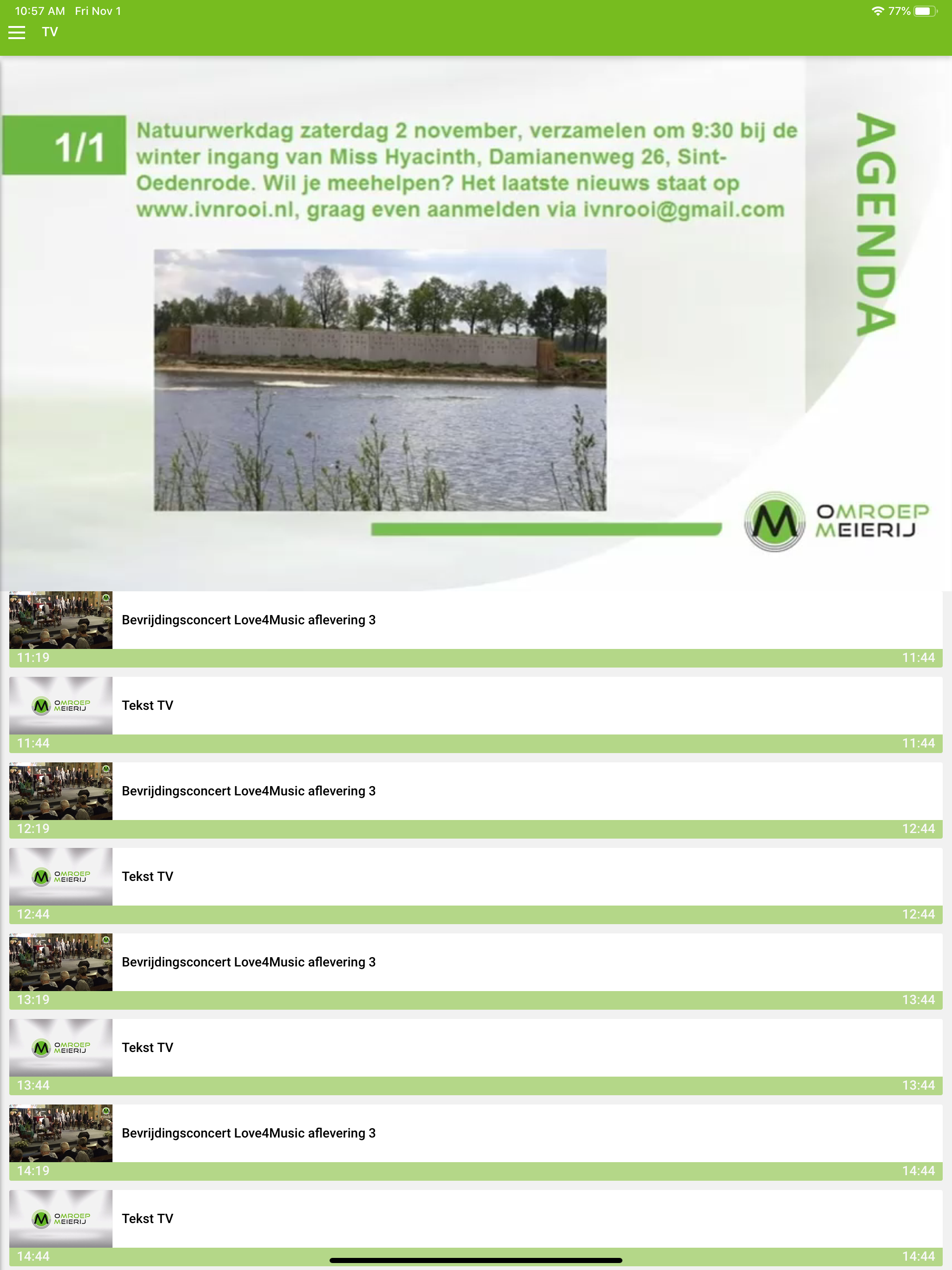 Omroep Meierij screenshot 7