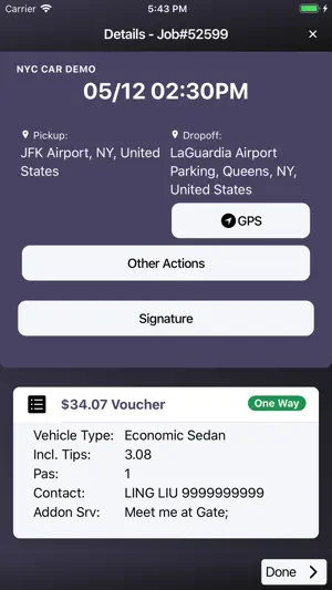 Cabbus Partner screenshot 2